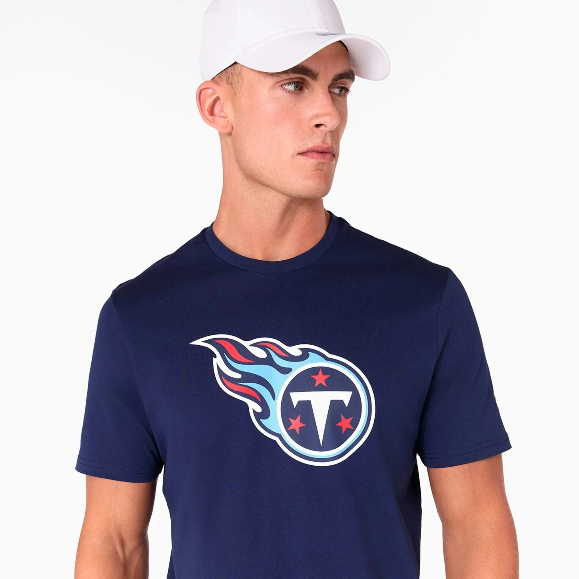 Trendy Casual Wear Tennessee Titans NFL Navy T-Shirt