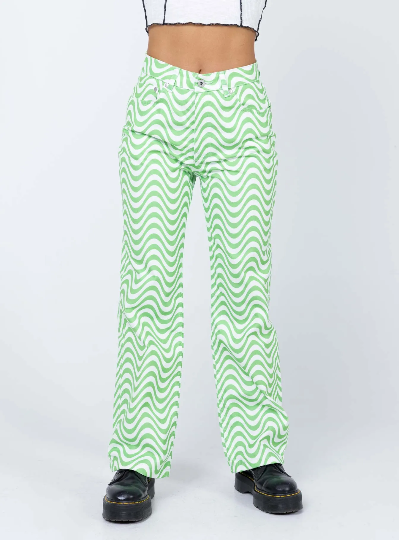 True Fit The Ragged Priest Prism Jeans Green