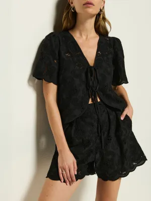 Archer Lace Short Workwear Non Restrictive Cut