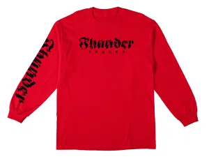 Model Glow THUNDER AFTERSHOCK L/S (RED/BLACK)
