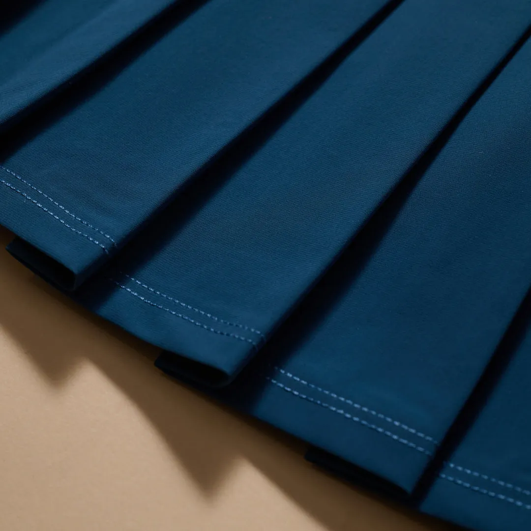 DonnaSport Pleated Skirt - La Mer Smooth Cut Sequined Finish