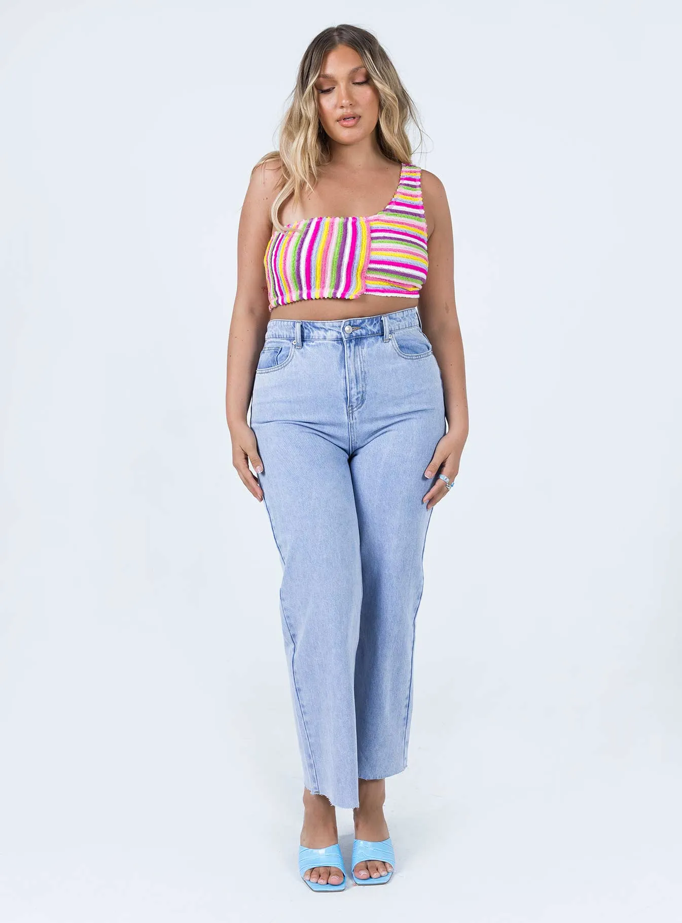 Tokoyo Dreaming Straight Leg Denim Jeans Daily Basic