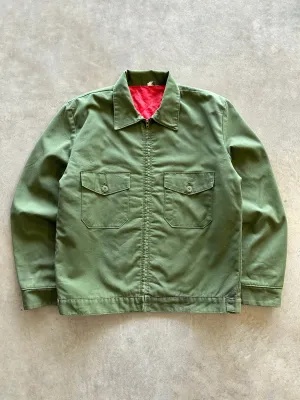 1980s work jacket (L) Light Look