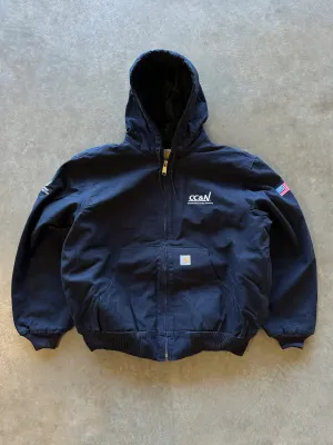 90s Cahartt active jacket (XL) Tear Resistant Weave