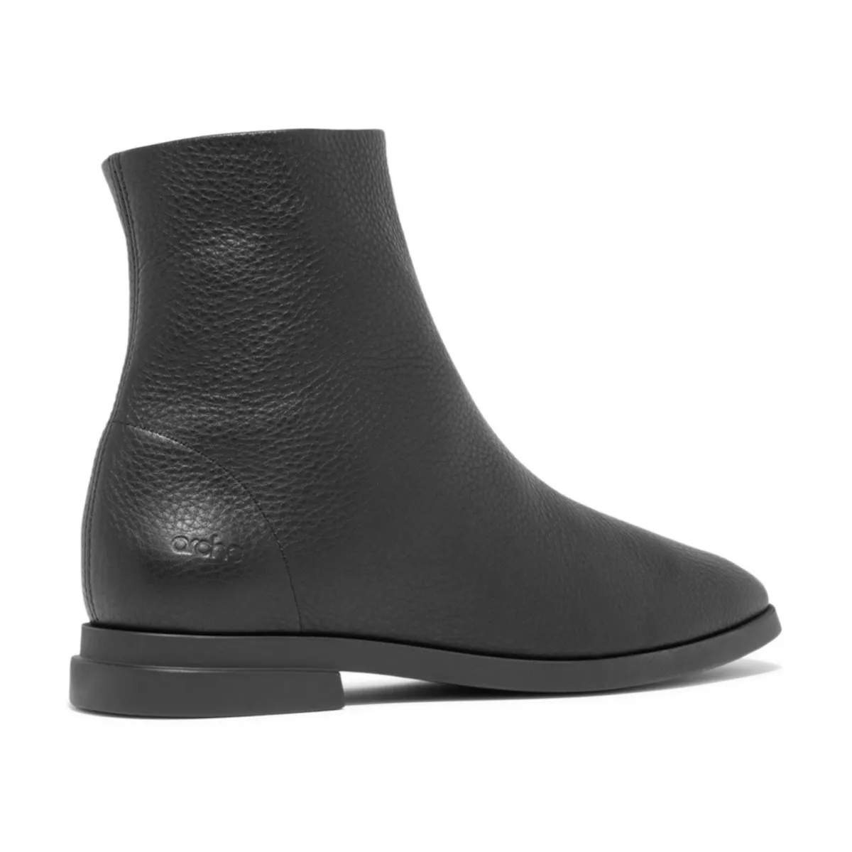 Arche Women's Paraya Black Rocky Leather SweatWicking