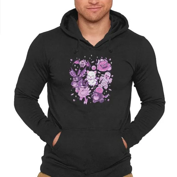 Trick or Treaters rainy day wear appropriate for parties