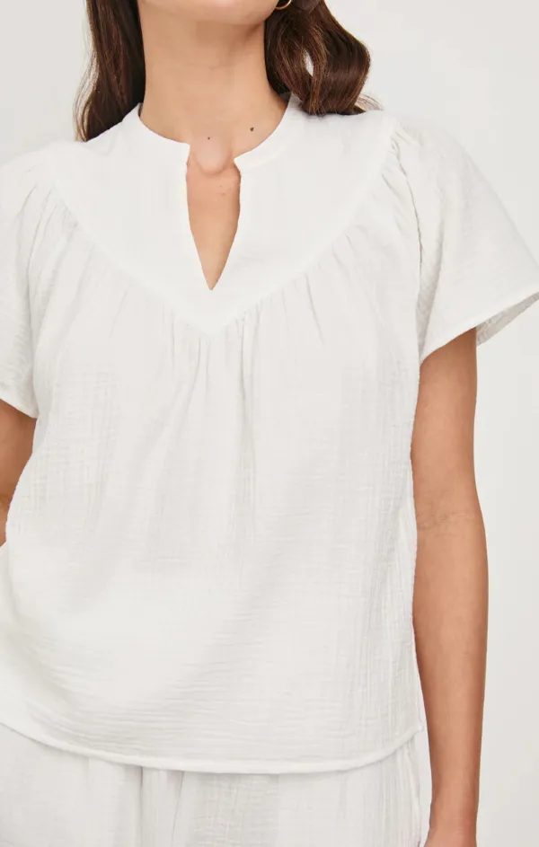 Sayer Top Fine Weave Light Fit