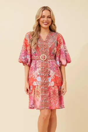 LOUIS ARABESQUE SHORT DRESS Bridal-Shower