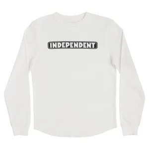 Trendy Hat INDEPENDENT BAR LOGO THERMAL OFF WHITE