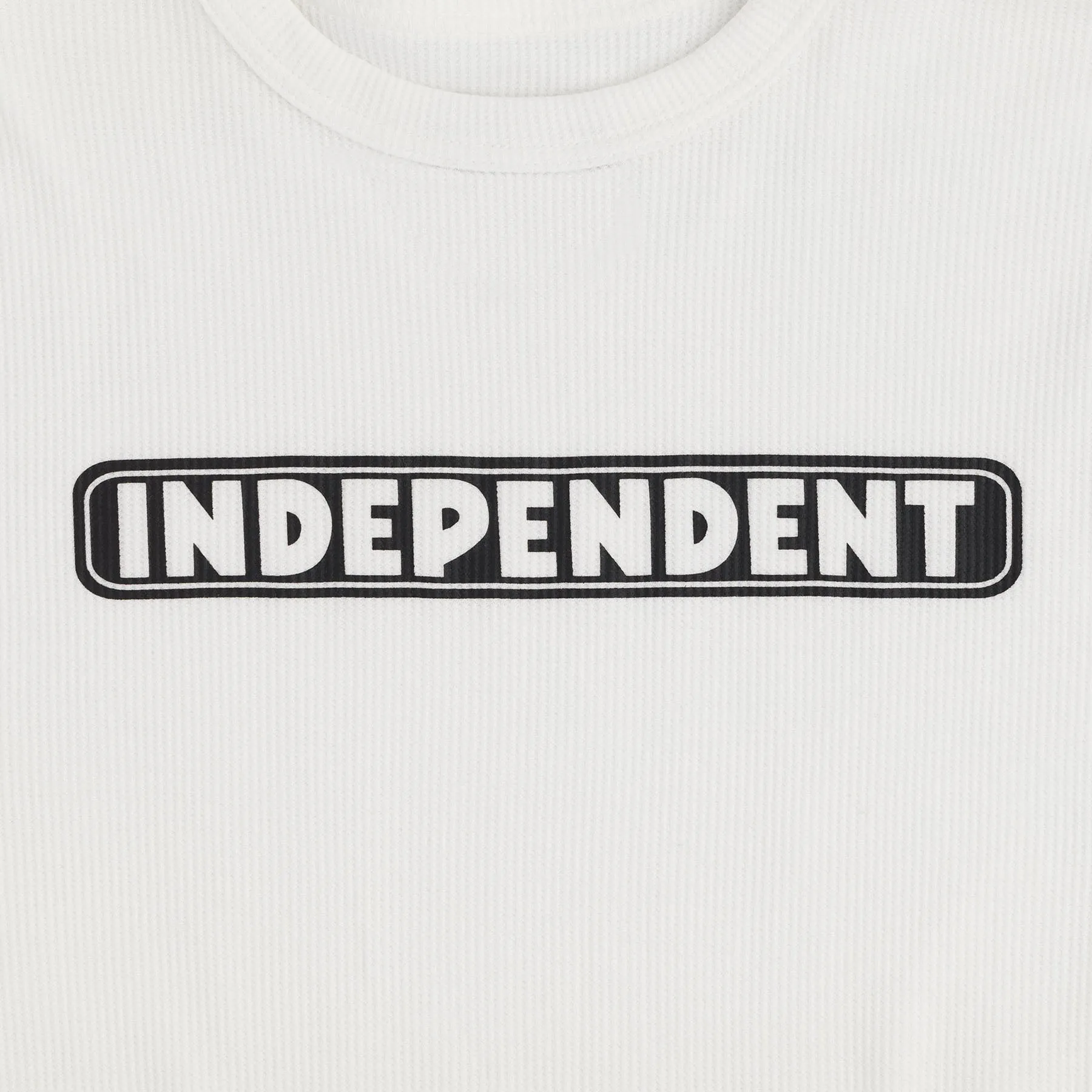 Windproof Fabric INDEPENDENT BAR LOGO THERMAL OFF WHITE