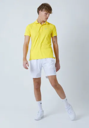 Men & boys Tennis Polo Shirt, yellow Relaxed and Easy Cool and Relaxed