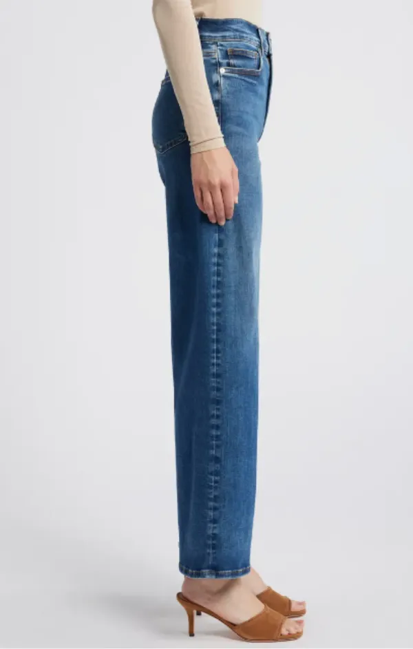 Le Slim Palazzo in Skywalk Comfortable Stretch