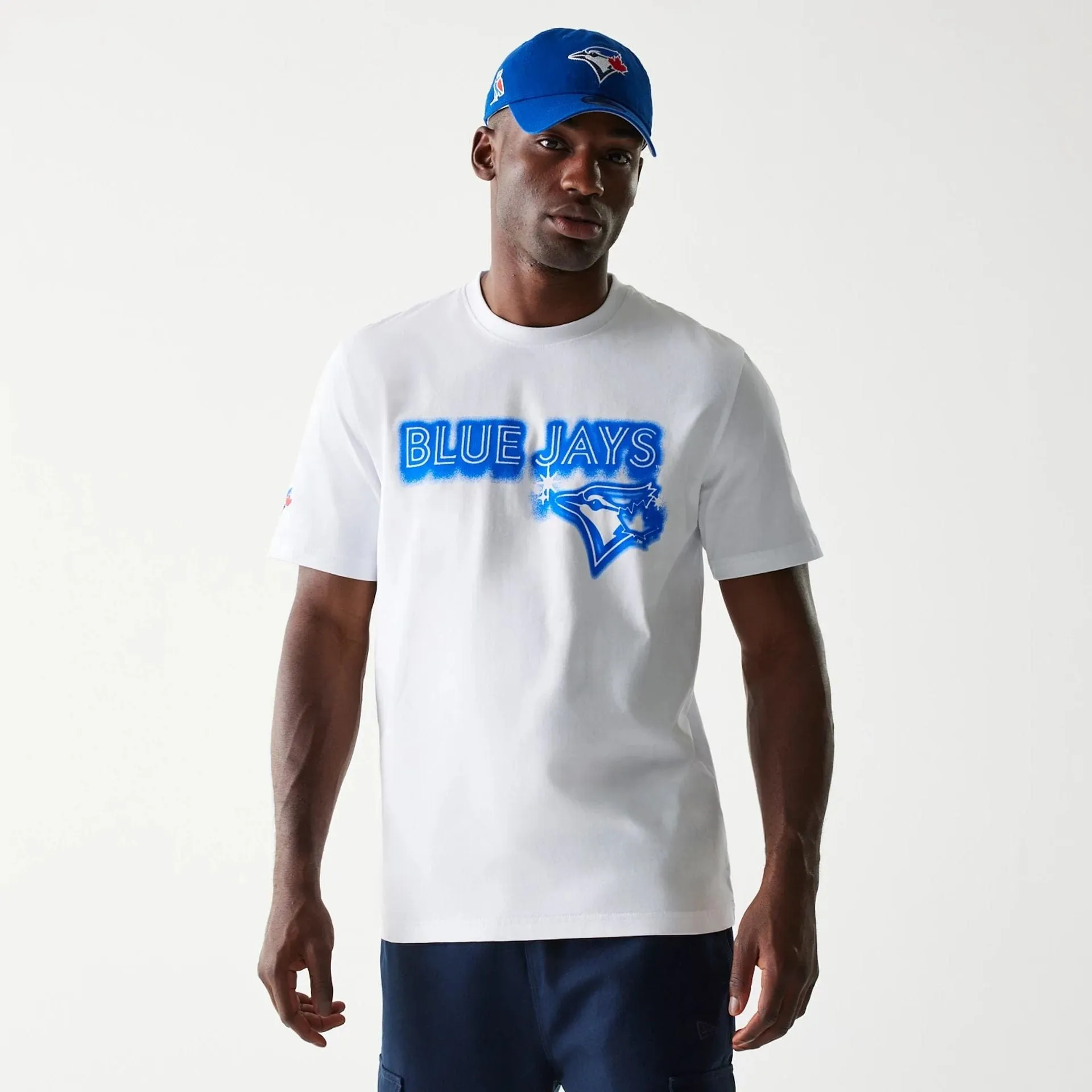 Bold Design Toronto Blue Jays OVO x MLB White T-Shirt