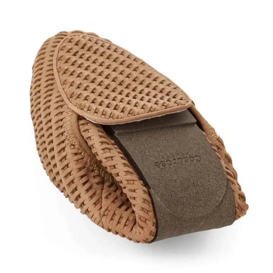 Clapham - Tan Woven Leather Loafers Fit Support