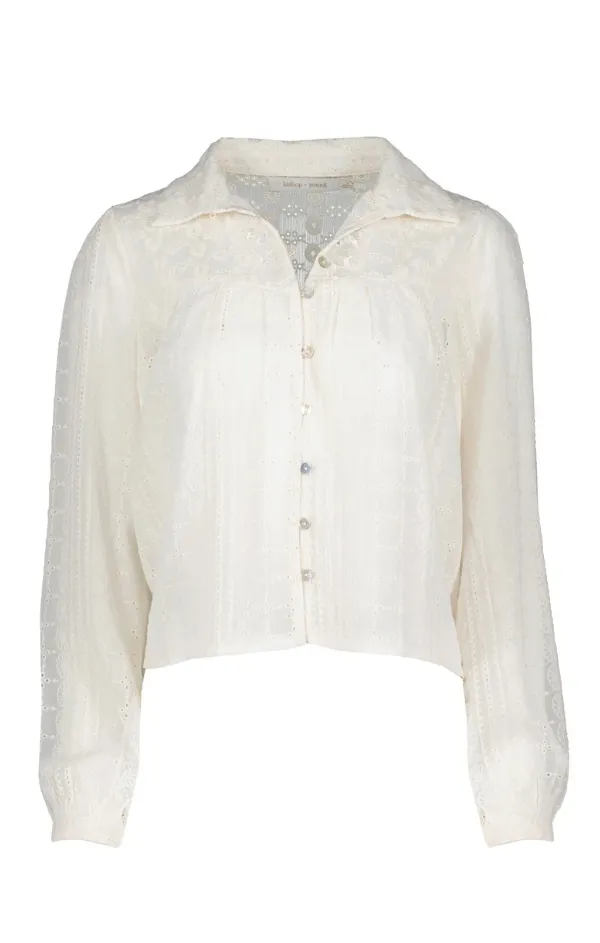 Esme Eyelet Blouse TumbleDry Safe City Beat