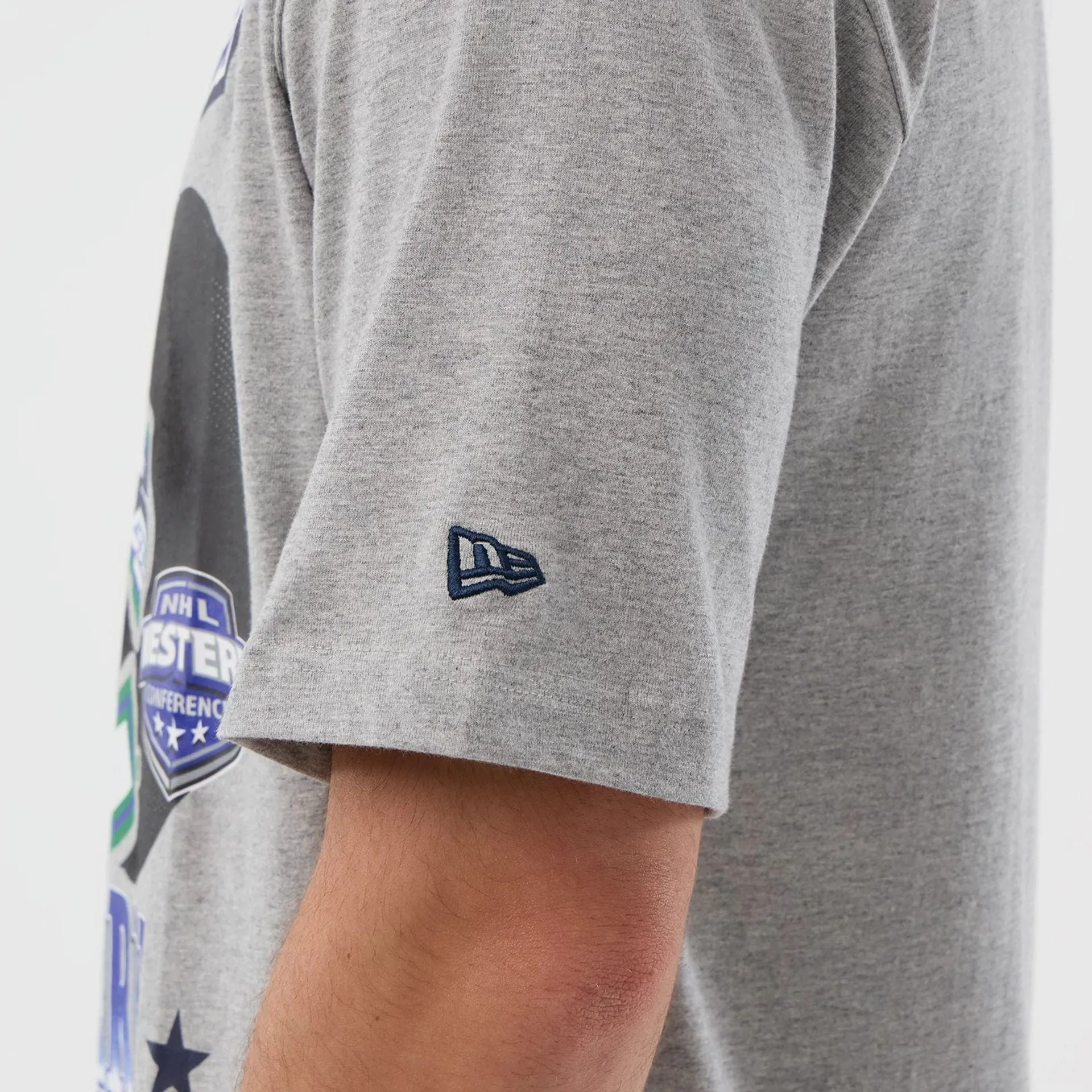 kids' Snag Resistant Surface Vancouver Canucks NHL Sport Classic Grey T-Shirt