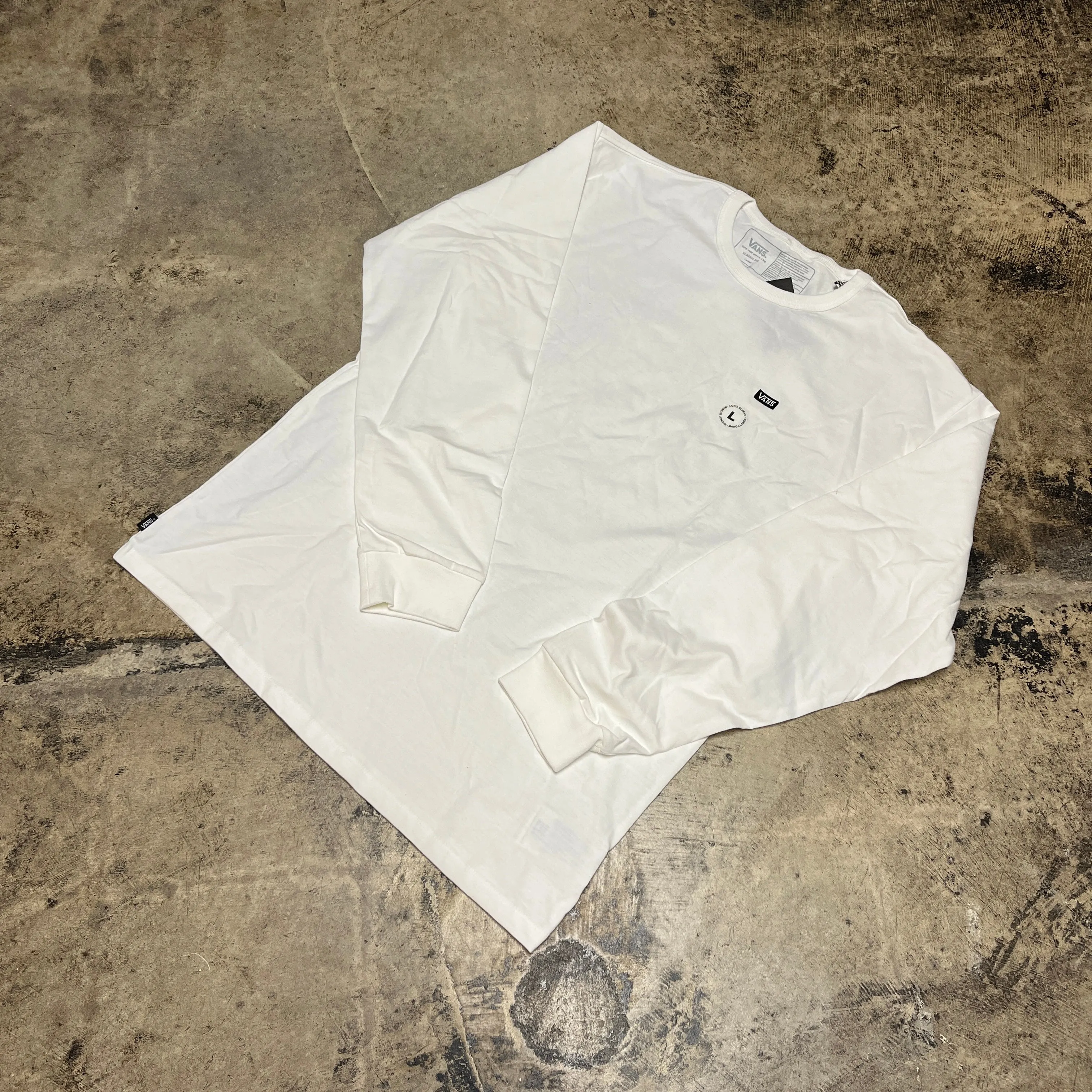 VANS OFF THE WALL LONGSLEEVE (WHITE) Queen Glow Noble Core