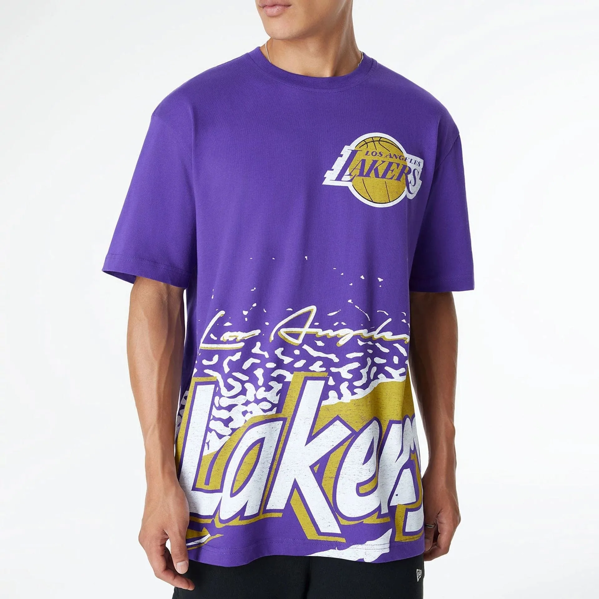 Easy Layer LA Lakers Sport Classic Purple T-Shirt