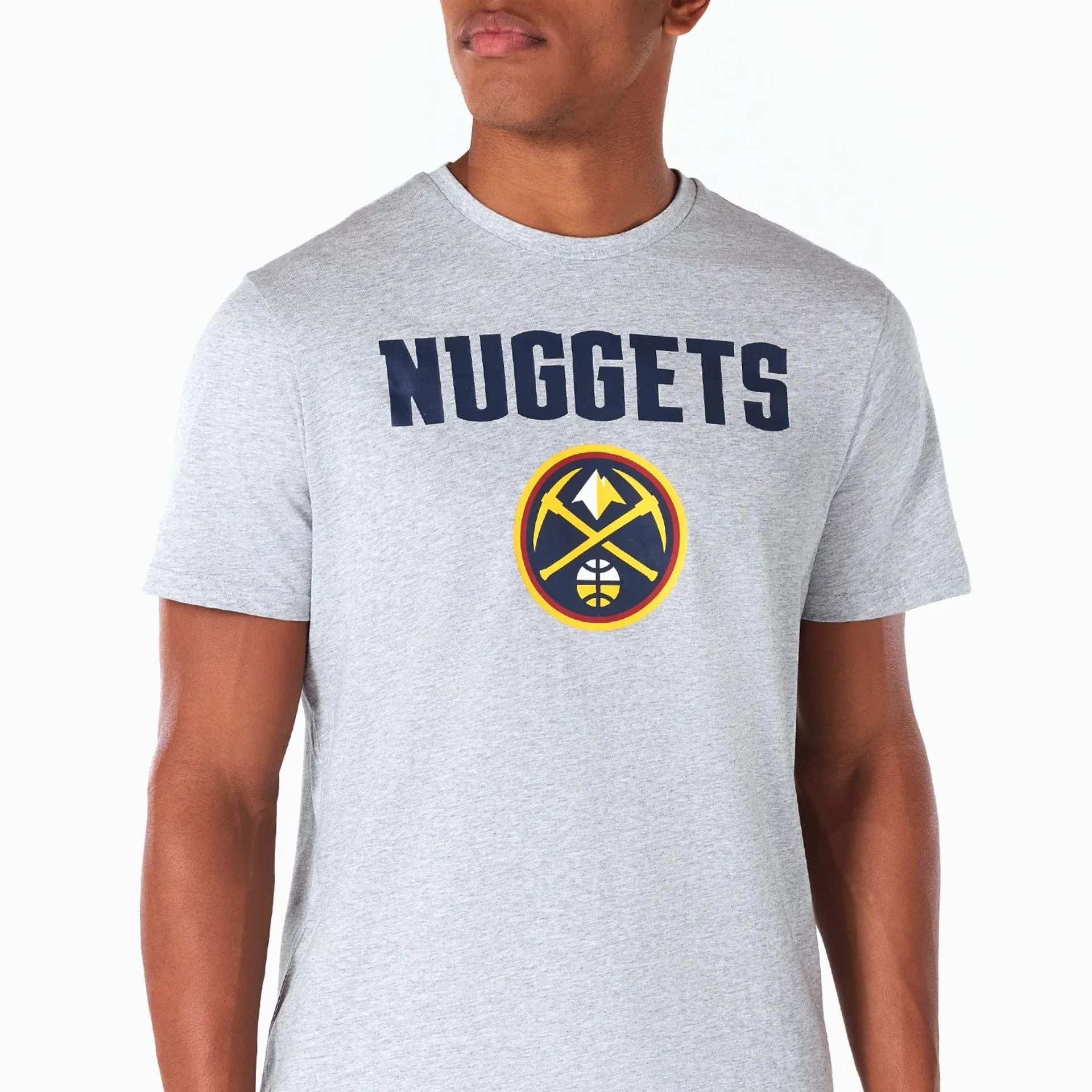 Denver Nuggets NBA Grey T-Shirt Eco Friendly Material