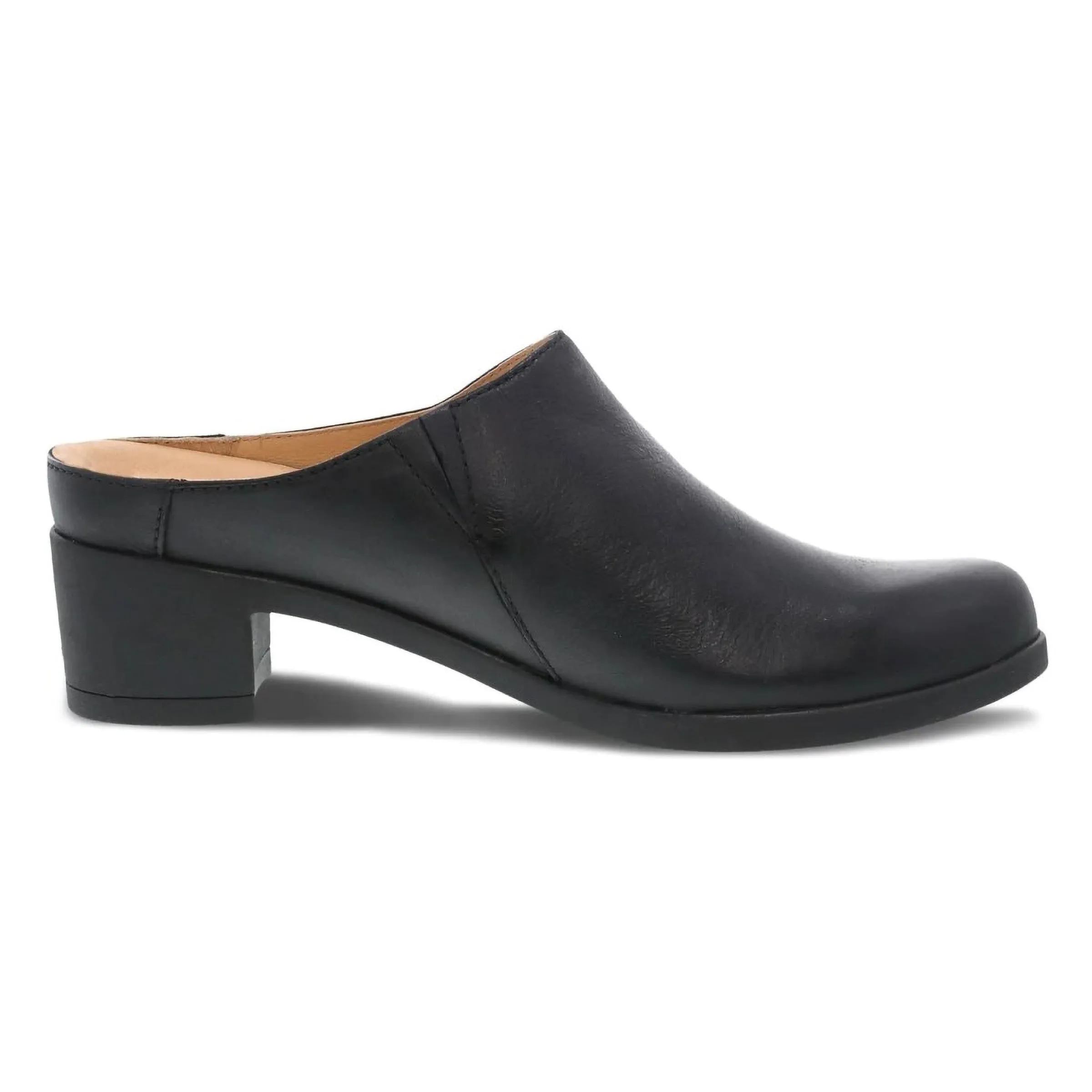 Dansko Women's Carrie Black Burnished Nubuck Anti scratch