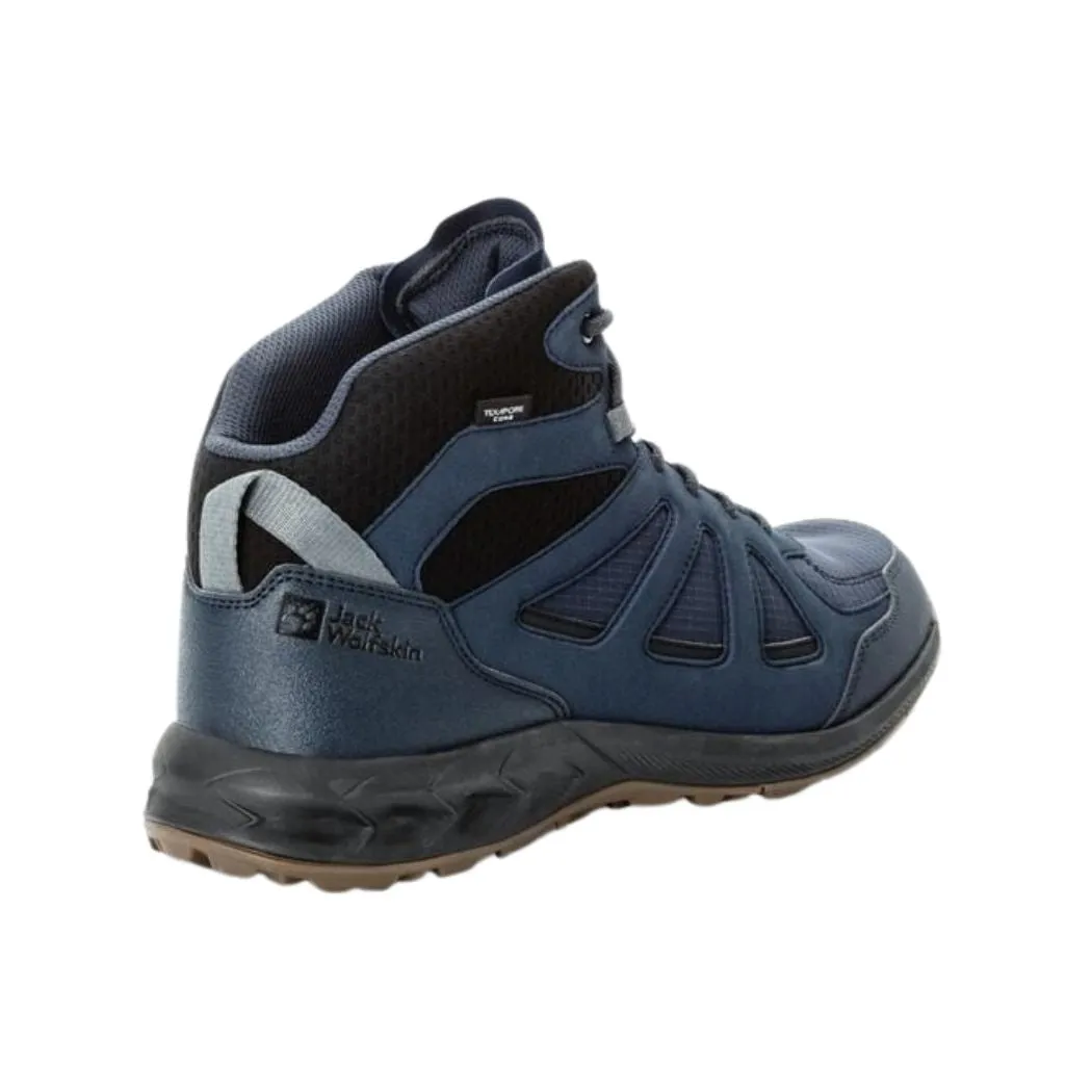 jack wolfskin Woodland 2 Texapore Mid Men's Waterproof Hiking Boots multi - directional traction