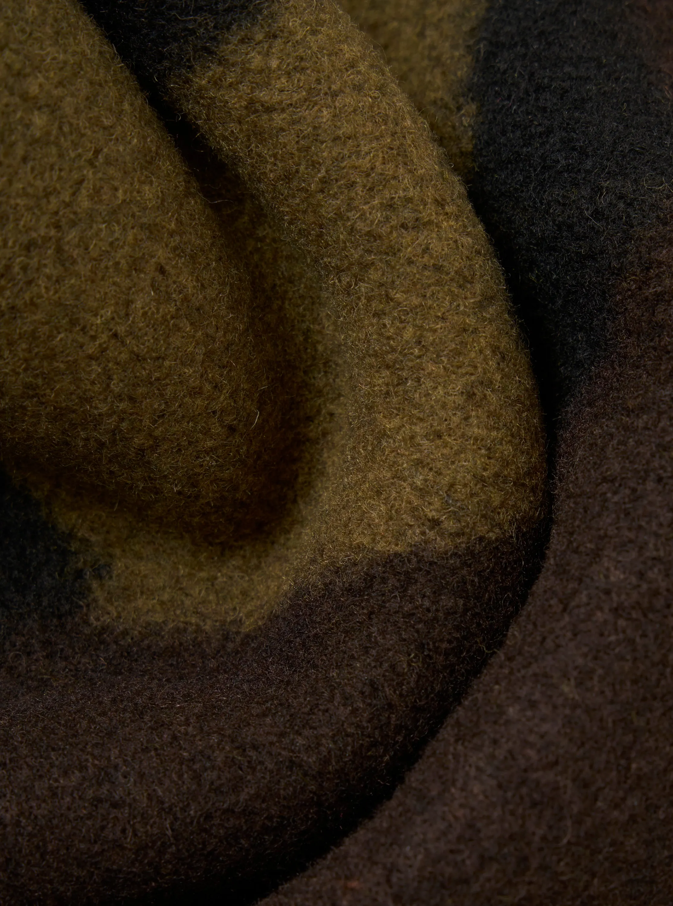 Cool Evening Camo Swede Fleece Field Jacket