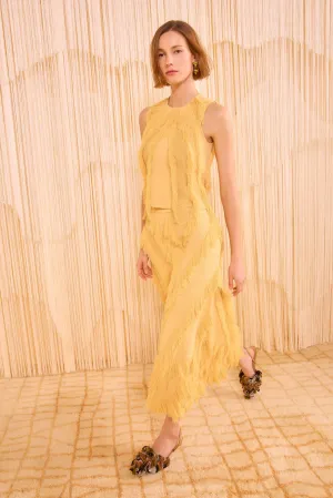 Astrid Knit Maxi Skirt - Goldfinch Luxury Mood Kid Play