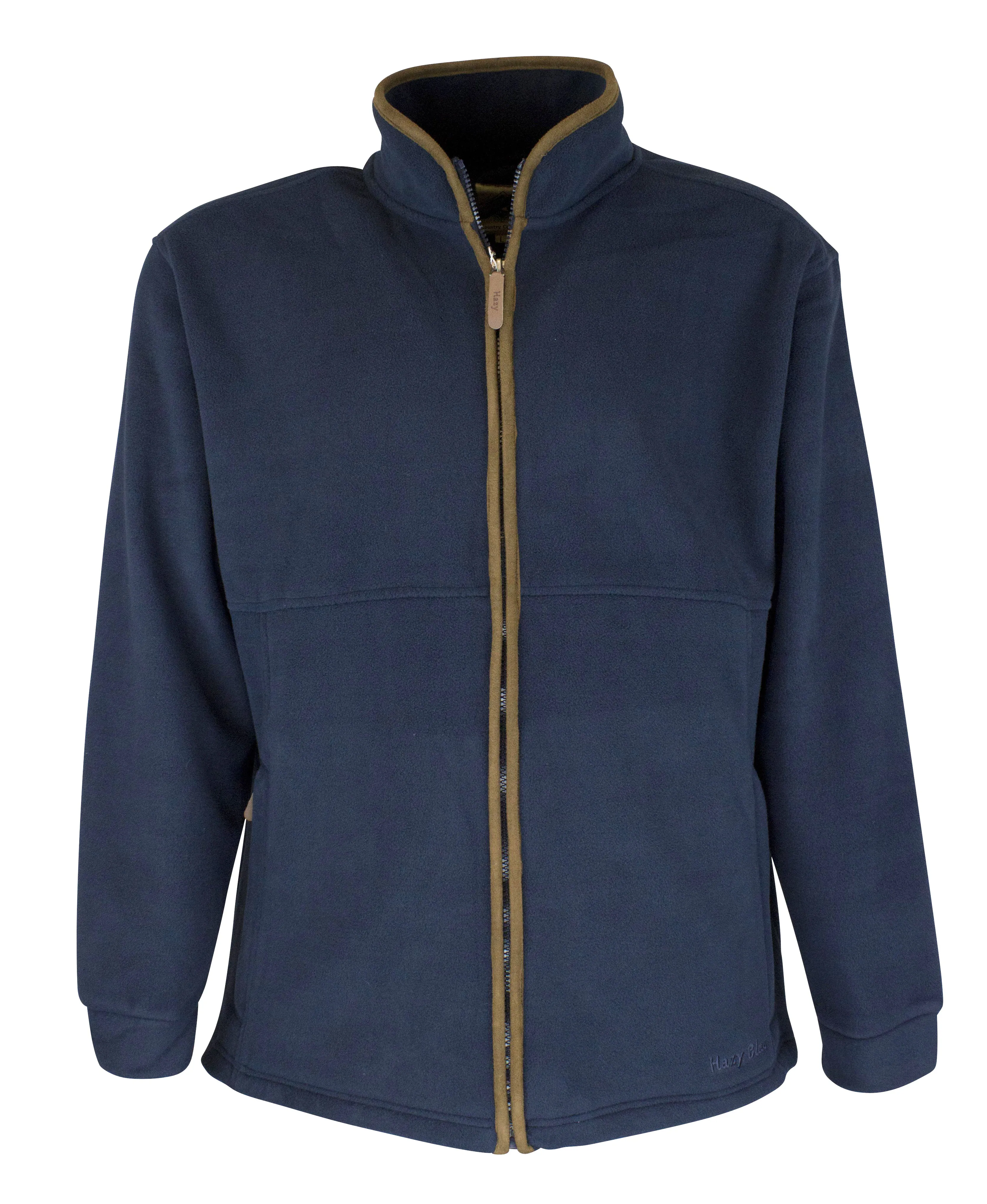 Comfy Layer Pocket Lining MF103 - Mens Full Zip Fleece - NAVY