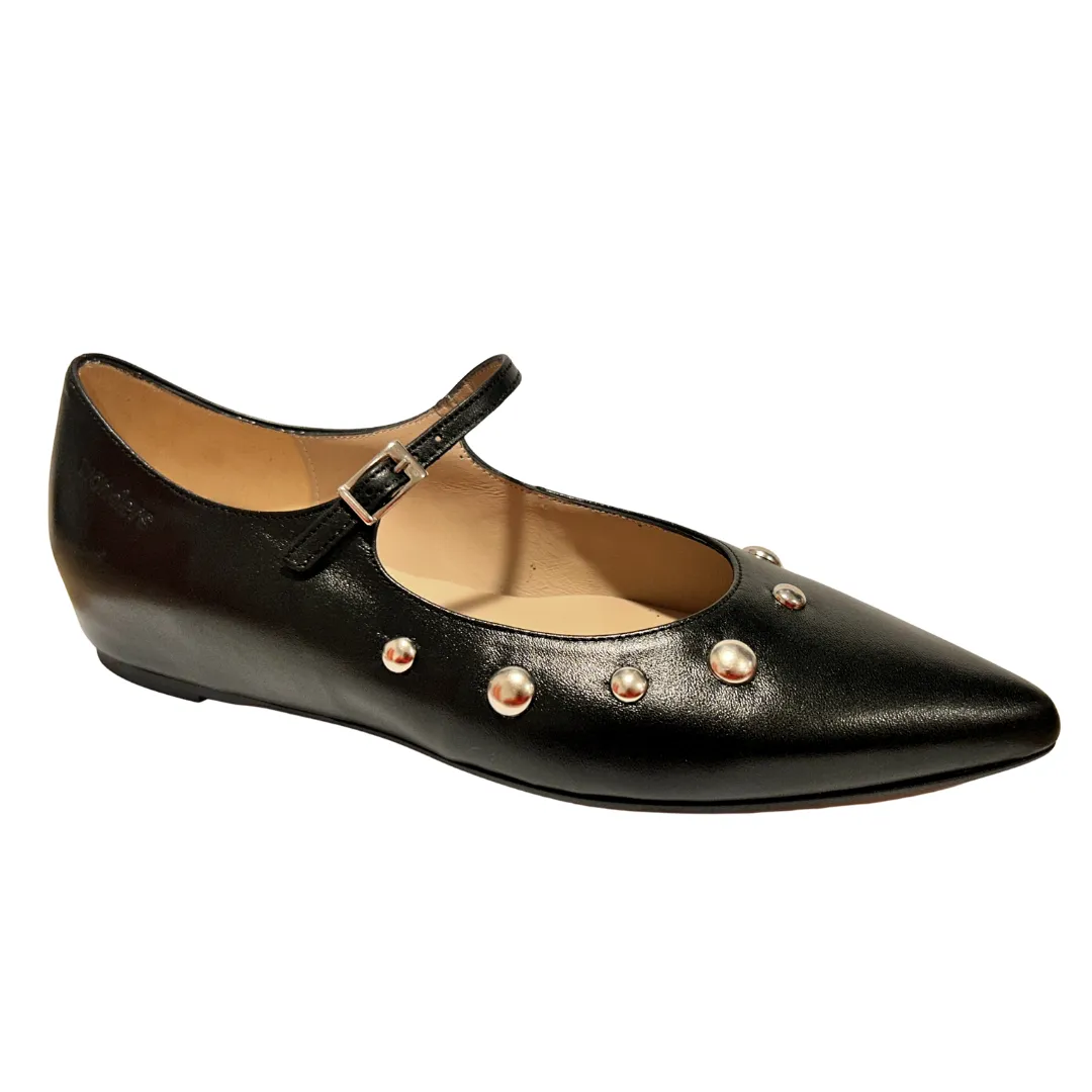 Wear Anytime Office Look Wonders Womens Shoe A-3831 Velvet Black
