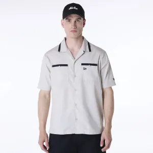New Era Revere Cream Short Sleeve Shirt Quick-Drying Shirt