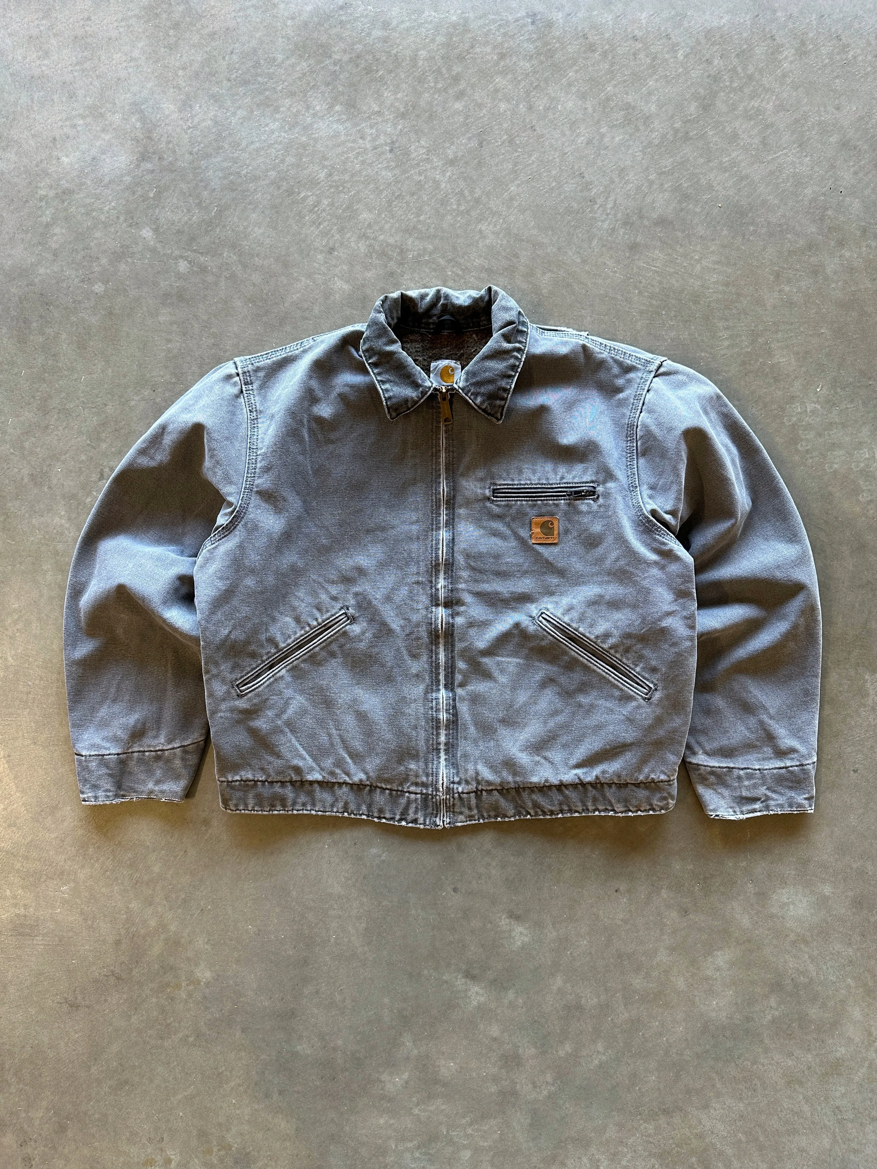 Eco Friendly Dye Moisture Wicking Fabric 90s Carhartt Detroit Jacket (L)